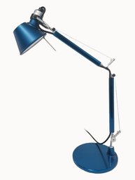 Artemide Tolomeo Micro Blue Table Lamp