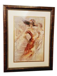 Beautiful Gary Benfield Signed AP 165/175 Seriolithgraph On Paper Entitled Elegance With COA