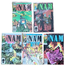 1986 Marvel Conics THE NAM  #1 THRU #5