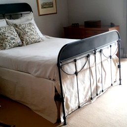 Vintage Wrought Iron Bed Frame