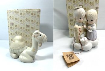 Precious Moments  Figurines - No Tears Past The Gates Of Heaven And Camel