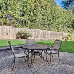Outdoor Patio Table & 3 Chairs