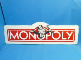 Monopoly Double Sided Sign