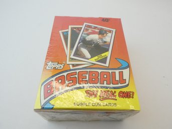 Sealed Topps 1988 Bubble Gum Baseball Card Box