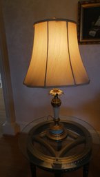 Pair Of Decorative Lamps With Shades.