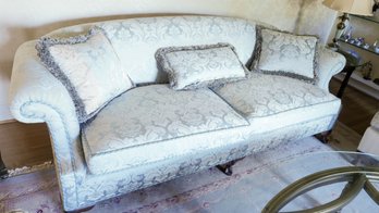 Plush Upholstered Couch / Sofa