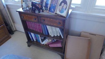 Bookshelf With Two Small Drawers