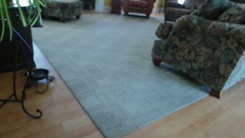 Large Room Sized Burber Style Rug
