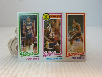 Vintage Original 1980 Topps Magic Johnson Basketball Card