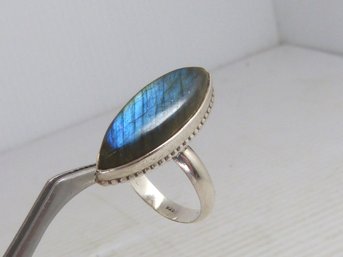 Vintage Sterling Silver & Labradorite Ring