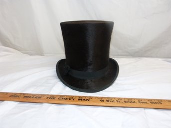 Antique Top Hat From New Haven Connecticut