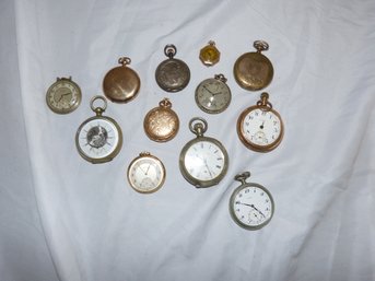 Collection Of Antique Pocket Watches