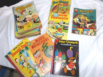 Group Of Vintage Disney Comic Books & Others