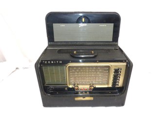 Vintage Zenith Wave Magnet Trans Oceanic Radio