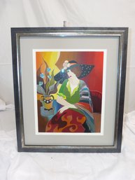 Itzchak Tarkay ' Veronica '  Limited Edition Serigraph   PP 20/20