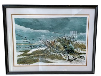 'good Old Days' Hand Pencil Signed Print By Chet Reneson-1985.