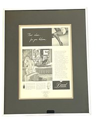 Drexel Furniture,vintage Illustrated Nude Magazine Ad. Rare (3)