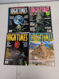 High Times Magazine Lot Of 4