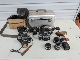 Large Nikon Camera Lot