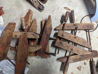 Wooden Clamp Lot