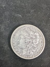 1889 Morgan Dollar