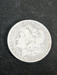 1881 Morgan Dollar