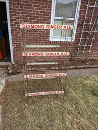 Vintage Diamond Ginger Ale Rack