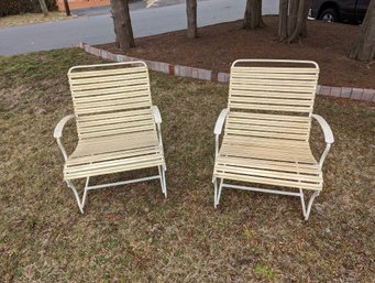 Vintage Pair Of Patio Chairs