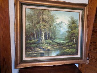 Oil Painting Signed Wilson