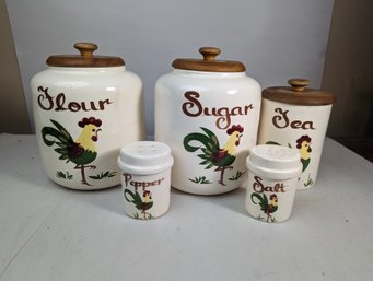 California Ware Canister Set