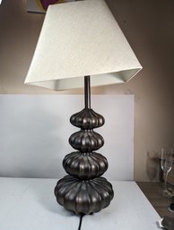 Large Heavy Quality Metal Table Lamp