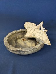 Antique Weller Swan Bowl
