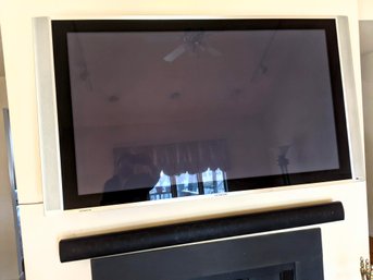 Hitachi Ultravision Wall Mount TV And A Pinnacle Sound Bar