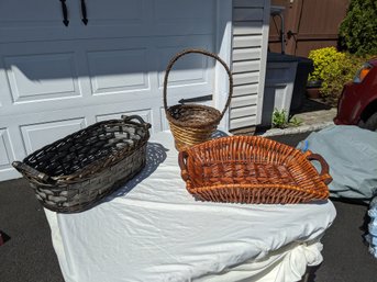 Collection Of Three Baskets