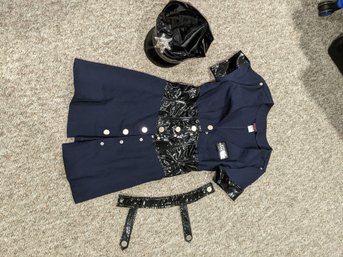 Girls Officer Halloween Costume