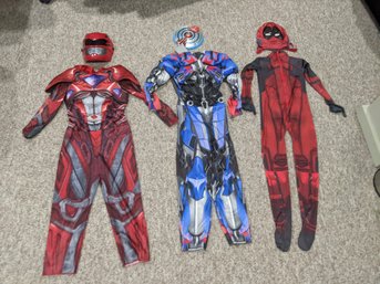 Collection Of Three Boys Halloween Costumes