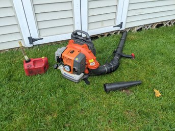 Husqvarna Leaf Blower With Gas Can