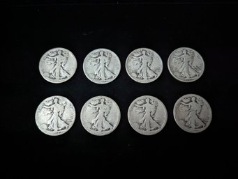 Walking Liberty Lot Of 10