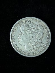 1887 O Morgan Dollar