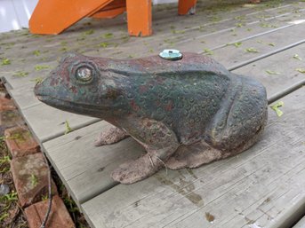 Early Vintage Cast Iron Sprinkler Frog