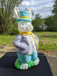 Vintage Easter Bunny Blow Mold