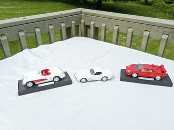 Grouping Of Three 1:24 Scale Die Cast Car #3