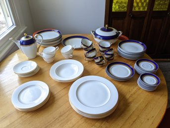 Collection Of 77 Pieces Of Fine Bone China And Porcelain