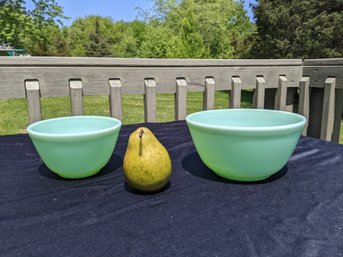 Collection Of Two Jadeite Bowls