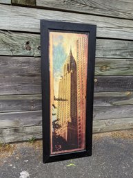 Framed Image Of The Chrysler Building #12