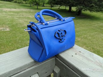Emilio Pucci Bag In Blue Leather