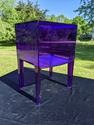 Kartell Small Ghost Buster Purple Side Table
