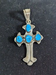 Sterling Turquois Pendant