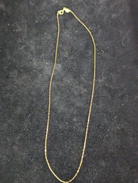 Gold Over Sterling Chain