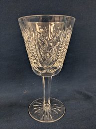 Set Of 5 Waterford Crystal 'Clare' Pattern Wine Glasses